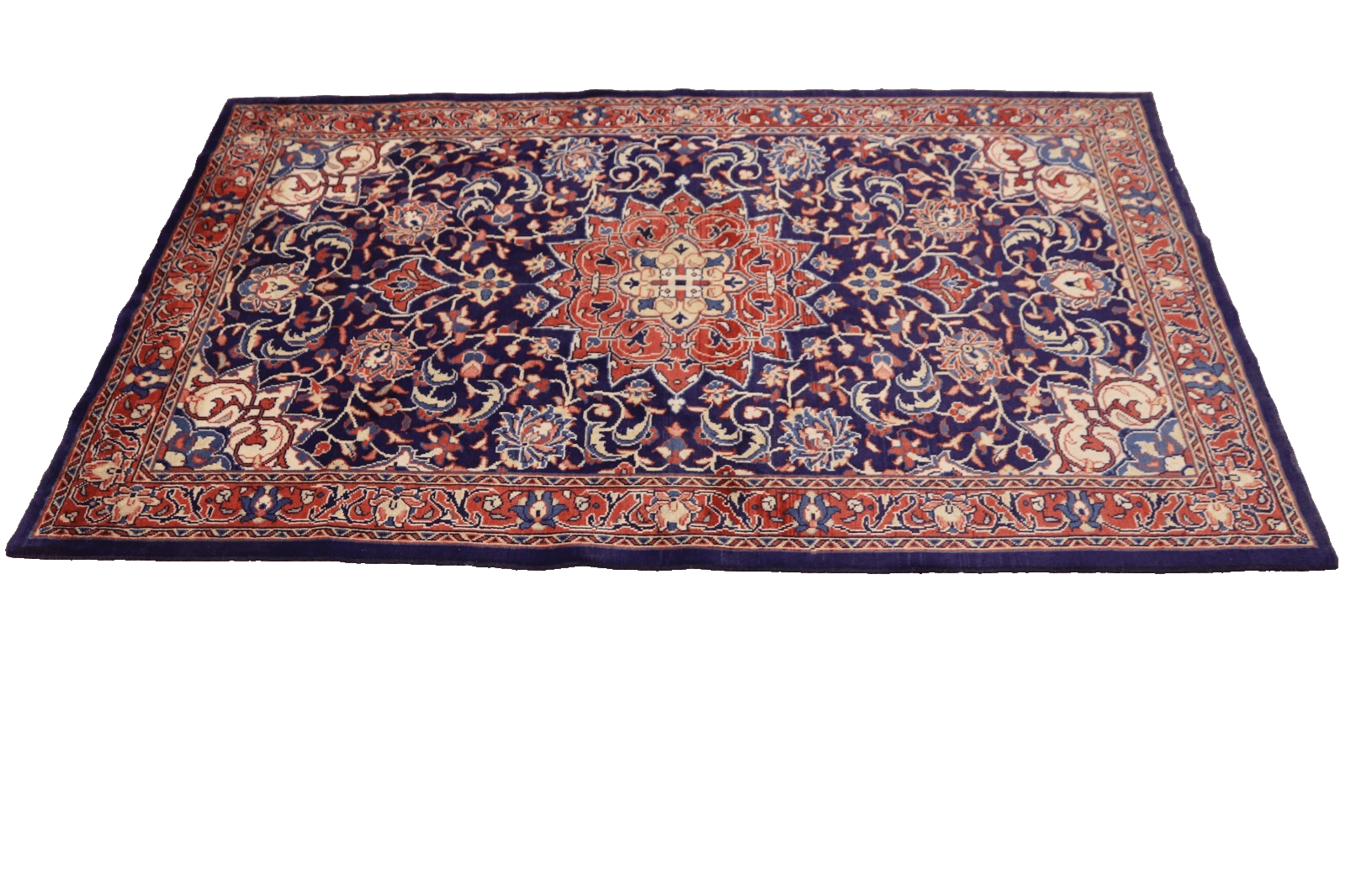 Handgeknüpfter Sarough Farahan Perserteppich, 220 × 130 cm, Wolle