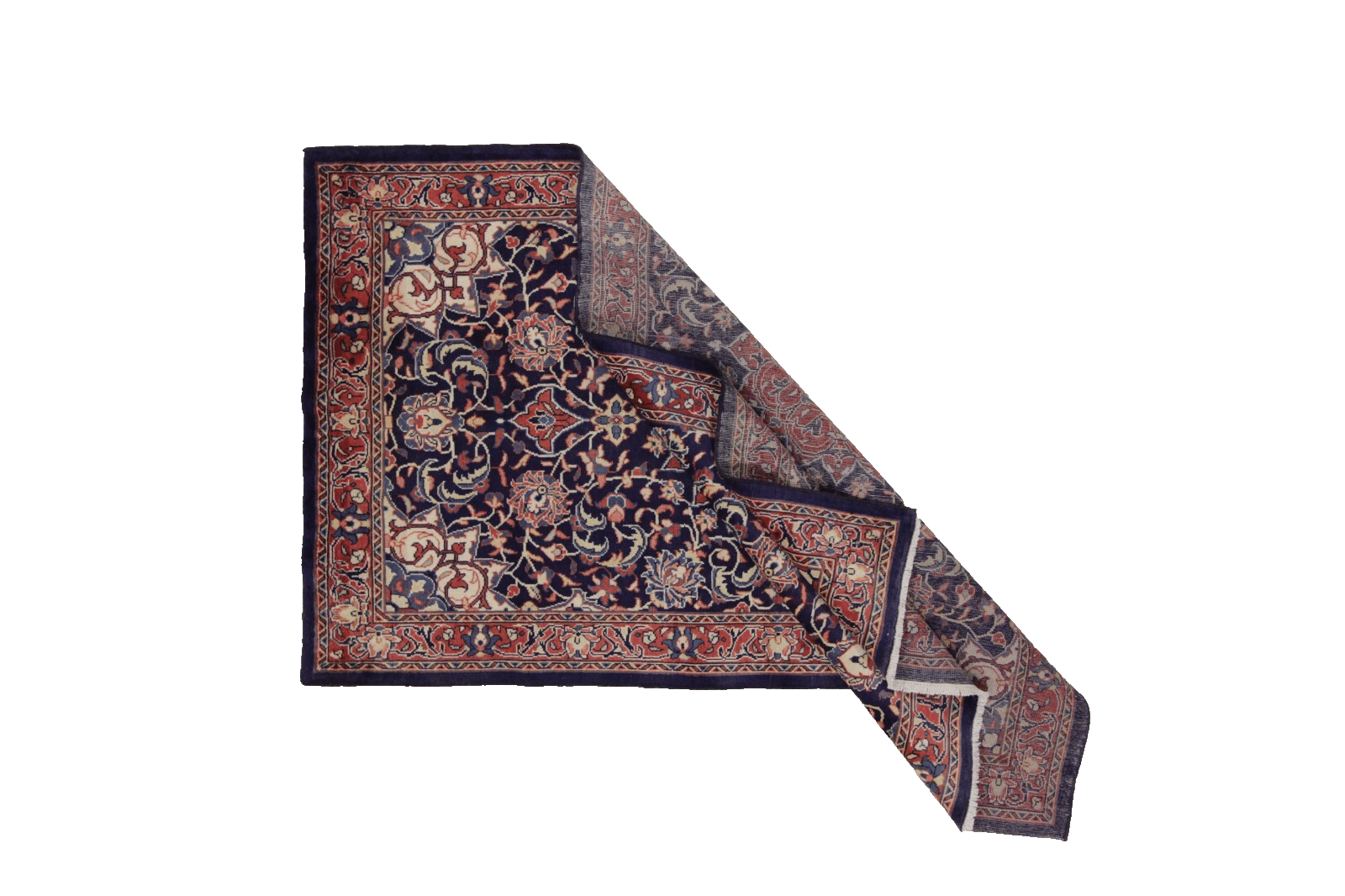 Handgeknüpfter Sarough Farahan Perserteppich, 220 × 130 cm, Wolle