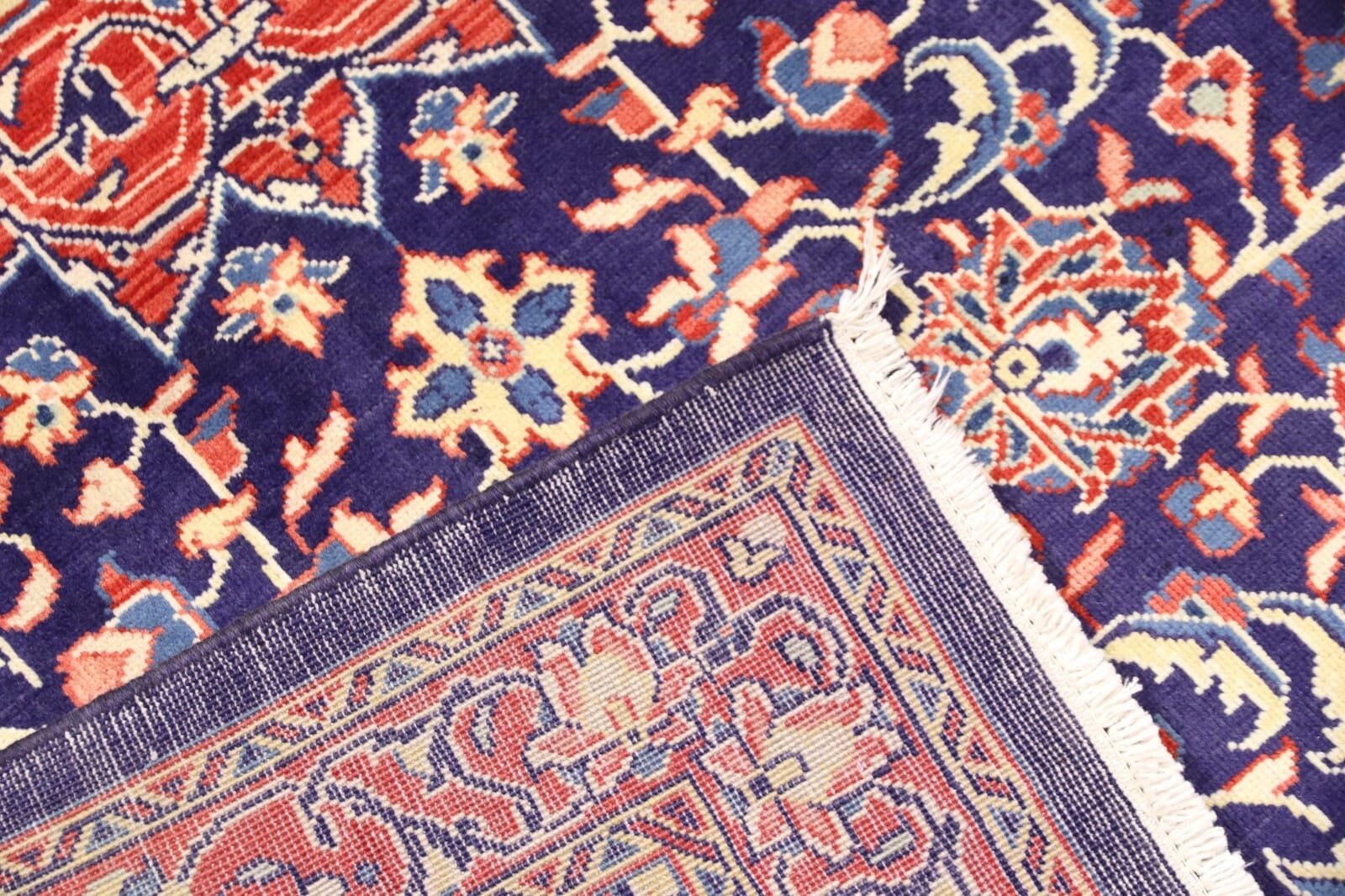 Handgeknüpfter Sarough Farahan Perserteppich, 220 × 130 cm, Wolle