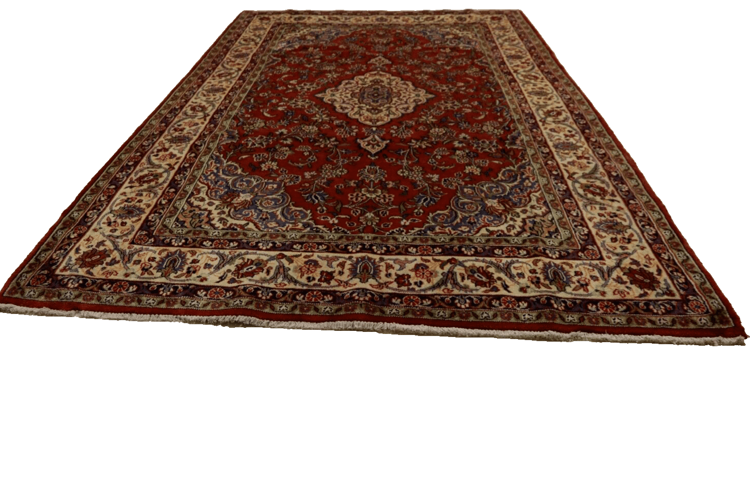 Handgeknüpfter Hamadan Perserteppich 325 × 220 cm