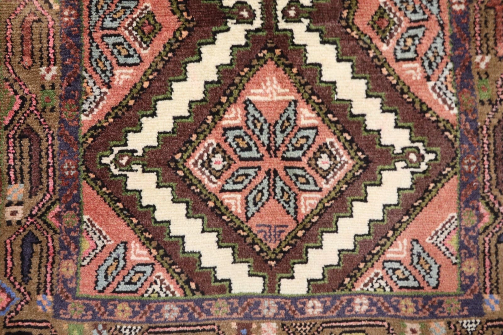 Handgeknüpfter Hamadan Perserteppich, 273 × 70 cm, Wolle