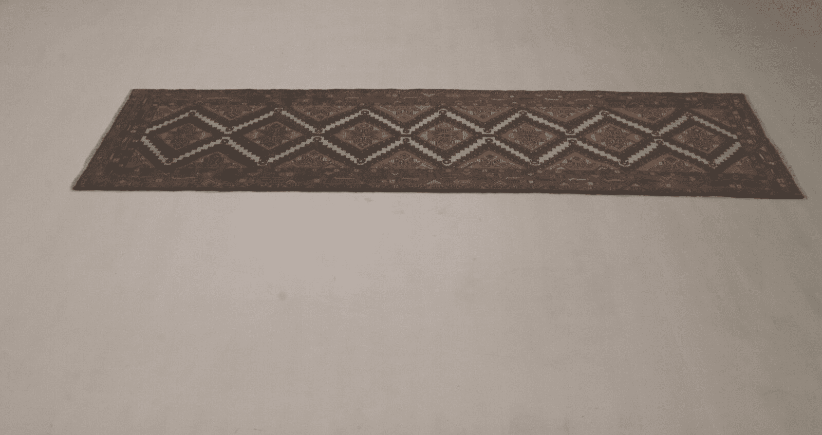 Handgeknüpfter Hamadan Perserteppich, 273 × 70 cm, Wolle