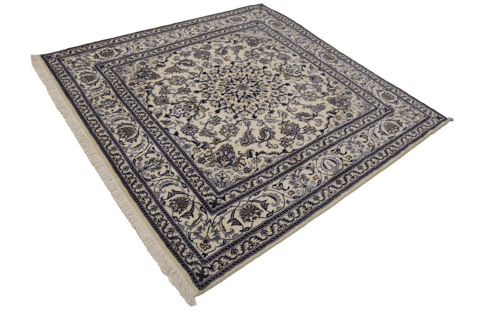 Handgeknüpfter Orientalisch Perserteppich 200 × 200 cm