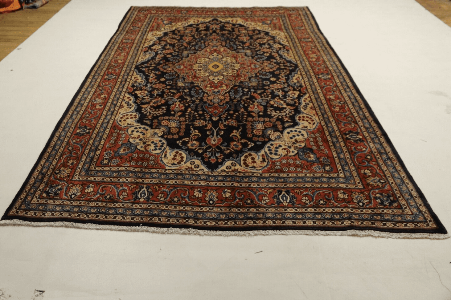 Sarough Farahan Perserteppich 347 × 200 cm aus Wolle, handgeknüpft