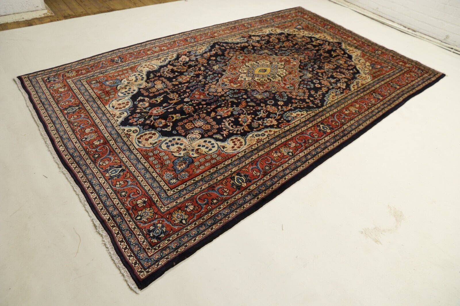 Sarough Farahan Perserteppich 347 × 200 cm aus Wolle, handgeknüpft
