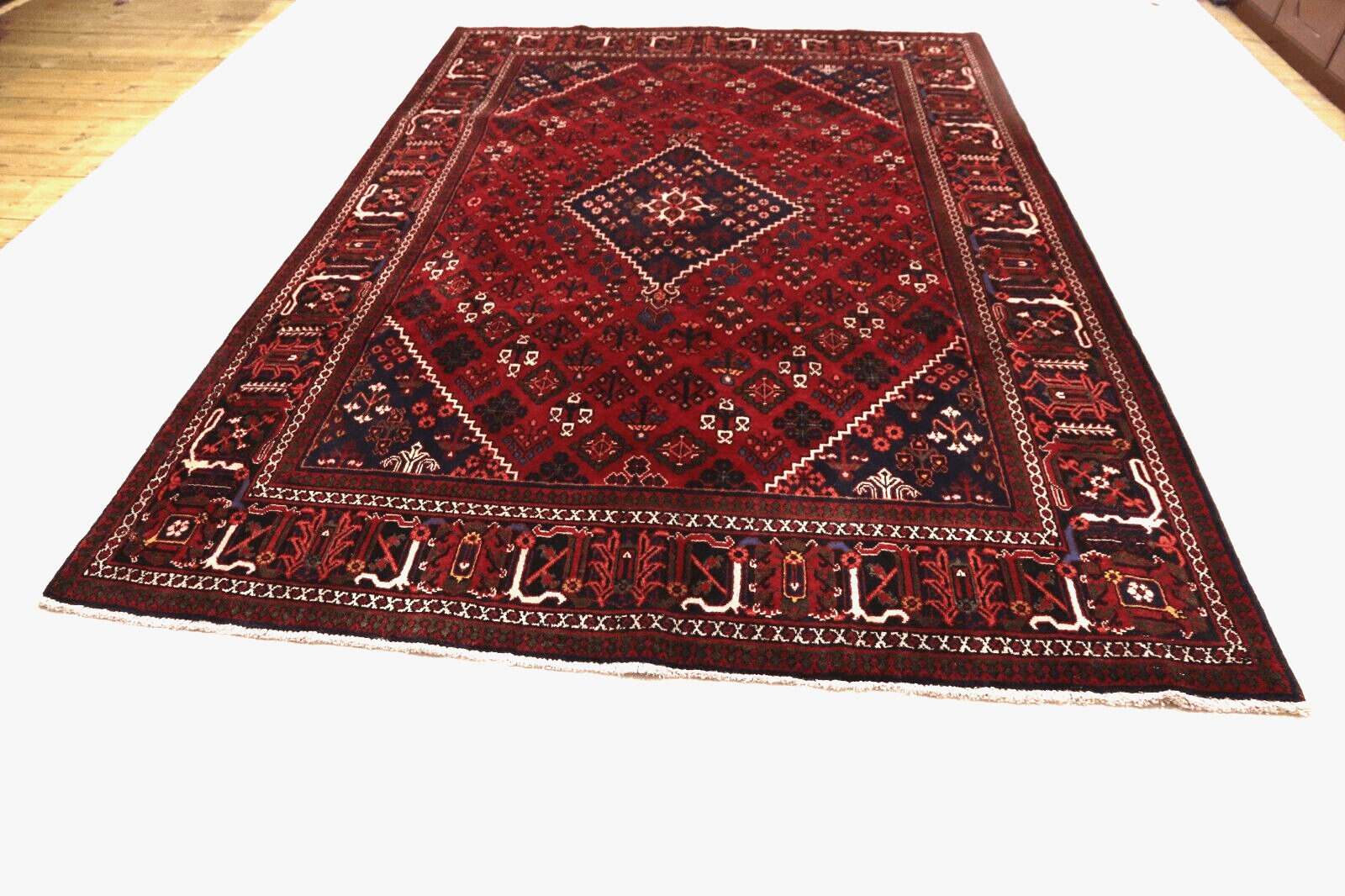 perserteppich-meymeh-312-x-216-cm-200000-knoten-handgeknupft-2 Handgeknüpfter Orientalisch Perserteppich 310 × 215 cm