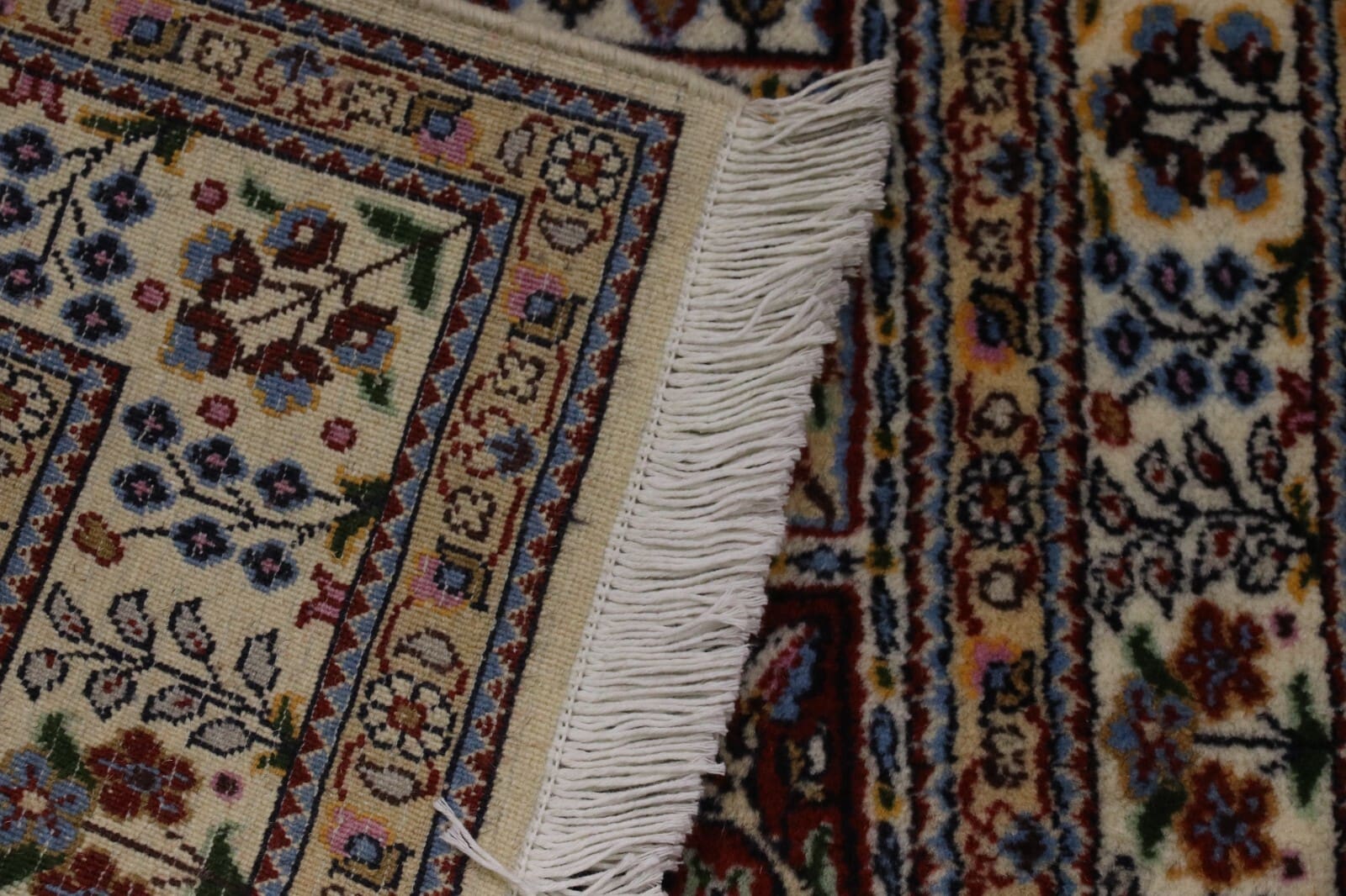 Moud Perserteppich aus Iran, 196 × 80 cm