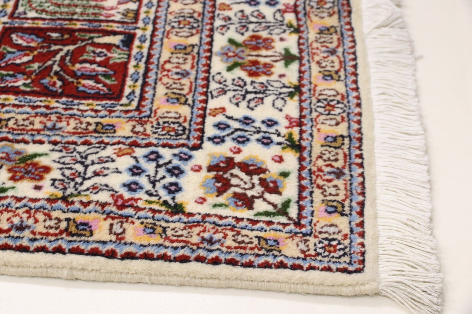 Moud Perserteppich aus Iran, 196 × 80 cm