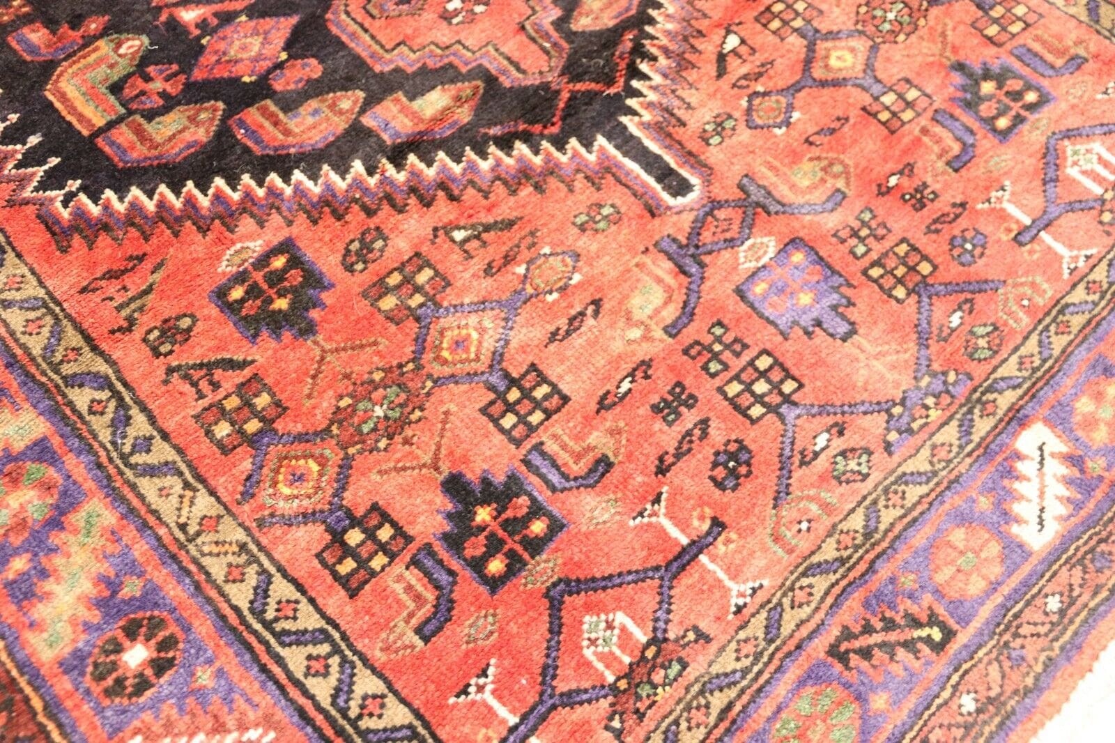 Hamadan Perserteppich aus Iran, 250 × 140 cm