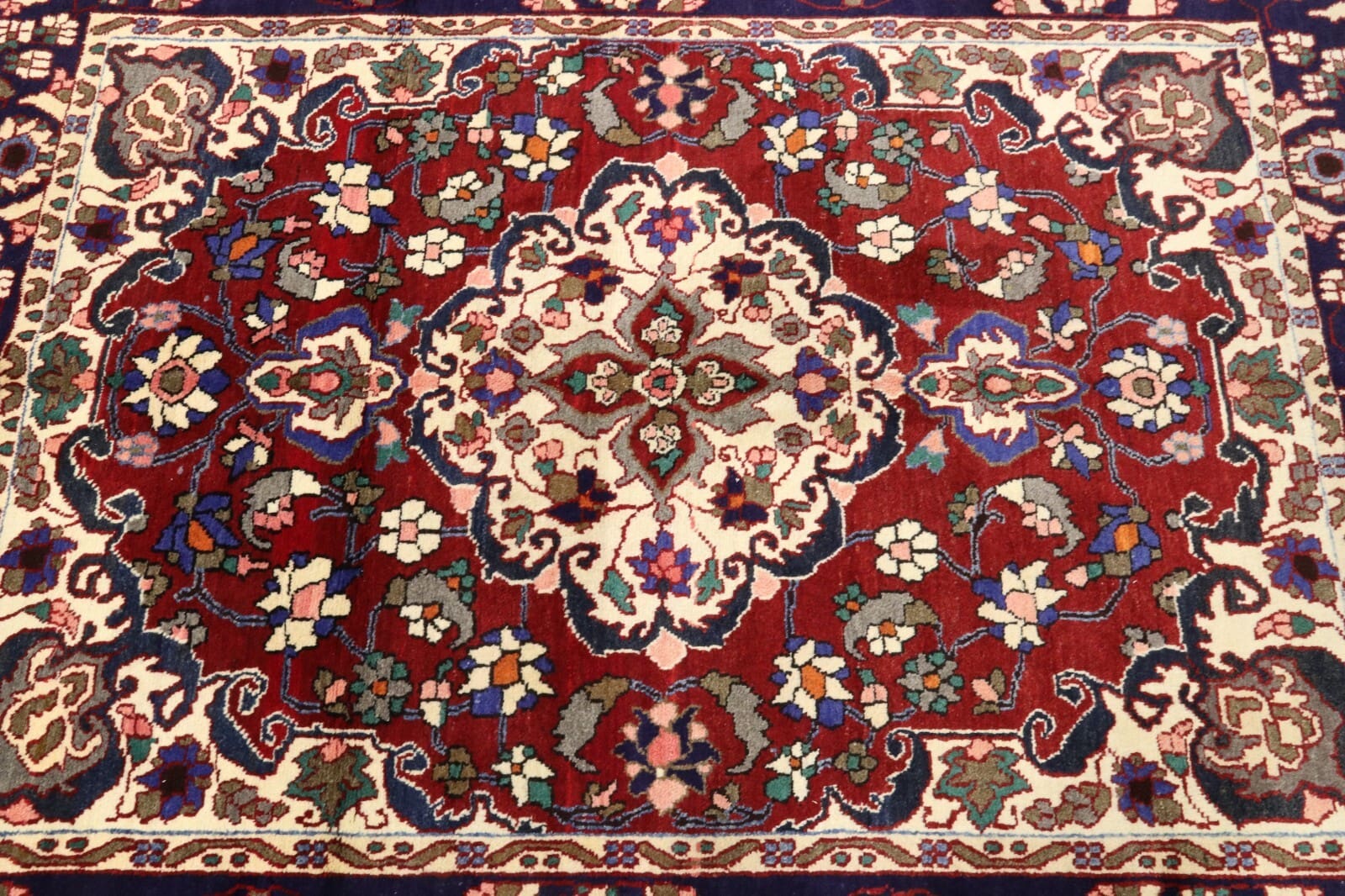 Handgeknüpfter Bakhtiari Perserteppich, 210 × 155 cm, Wolle