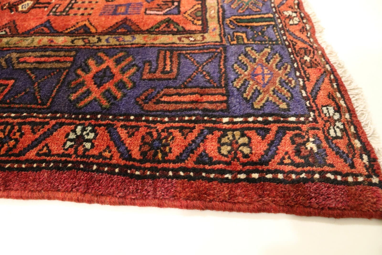 Hamadan Perserteppich aus Iran, 227 × 137 cm