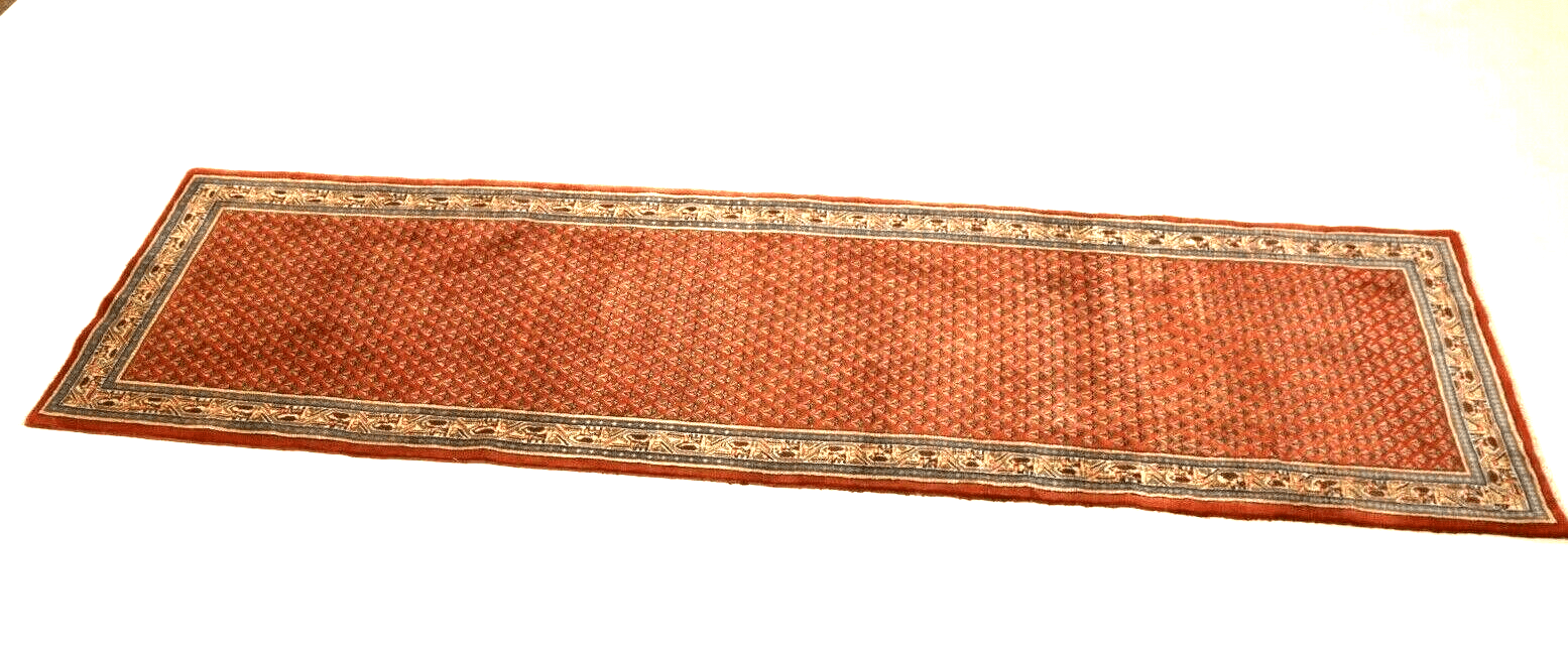 Orientalisch Perserteppich 305 × 82 cm aus Wolle, handgeknüpft