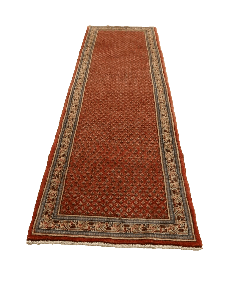 Orientalisch Perserteppich 305 × 82 cm aus Wolle, handgeknüpft