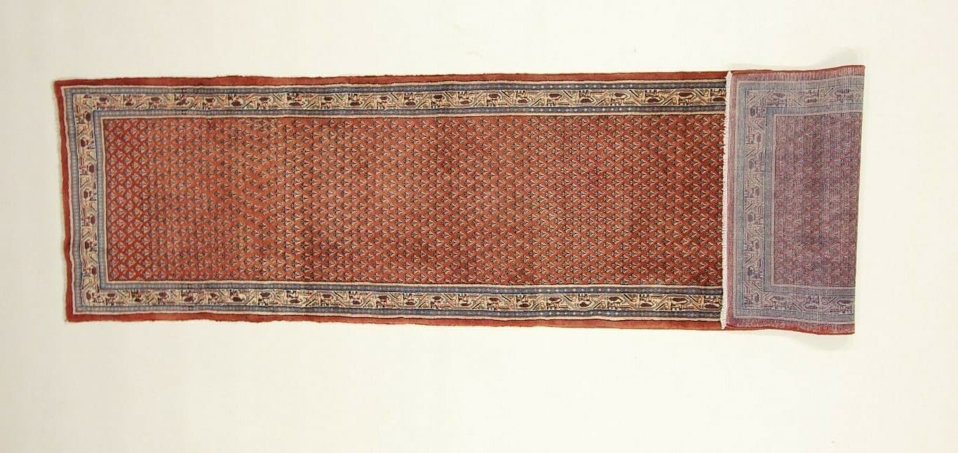 Orientalisch Perserteppich 305 × 82 cm aus Wolle, handgeknüpft