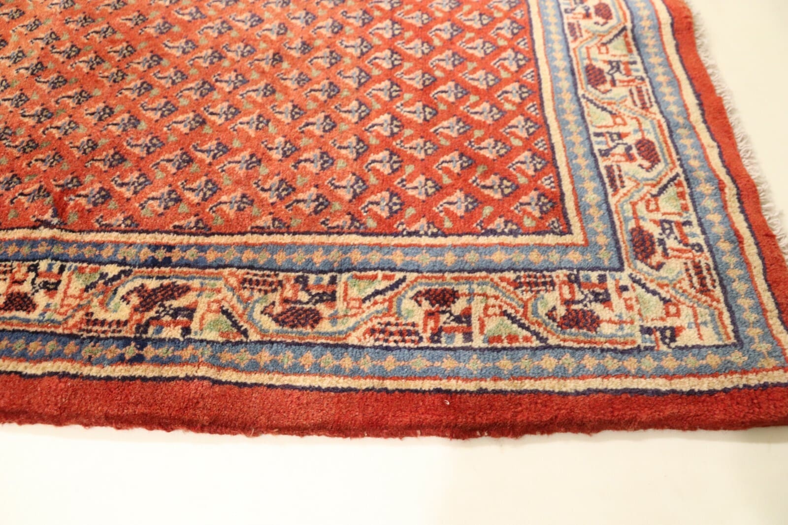 Orientalisch Perserteppich 305 × 82 cm aus Wolle, handgeknüpft
