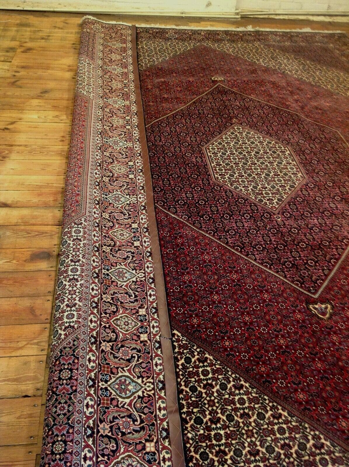 wunderschoner-orientteppich-422-x-301-cm-500000-knoten-handgeknupft-5 Bijar Perserteppich aus Iran, 420 × 300 cm