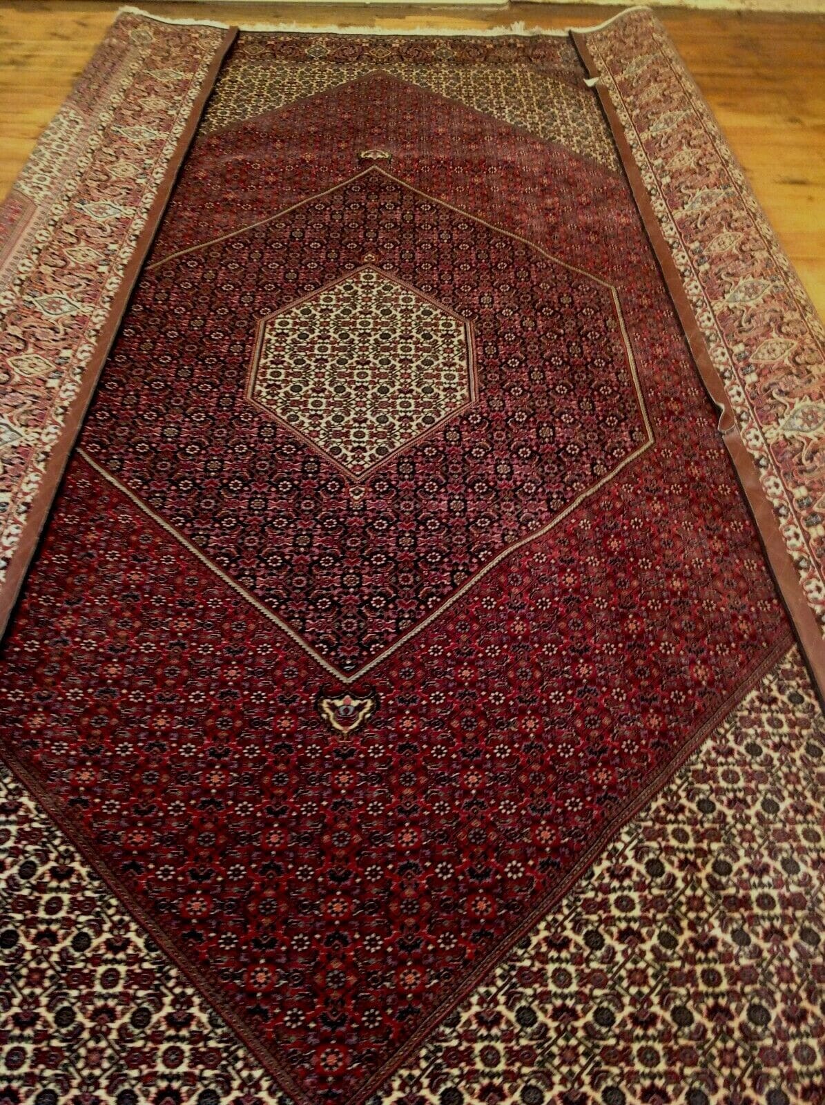 wunderschoner-orientteppich-422-x-301-cm-500000-knoten-handgeknupft-6 Bijar Perserteppich aus Iran, 420 × 300 cm
