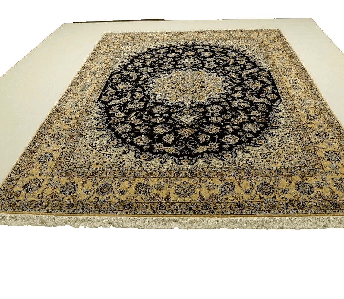 Handgeknüpfter Nain Perserteppich 350 × 254 cm