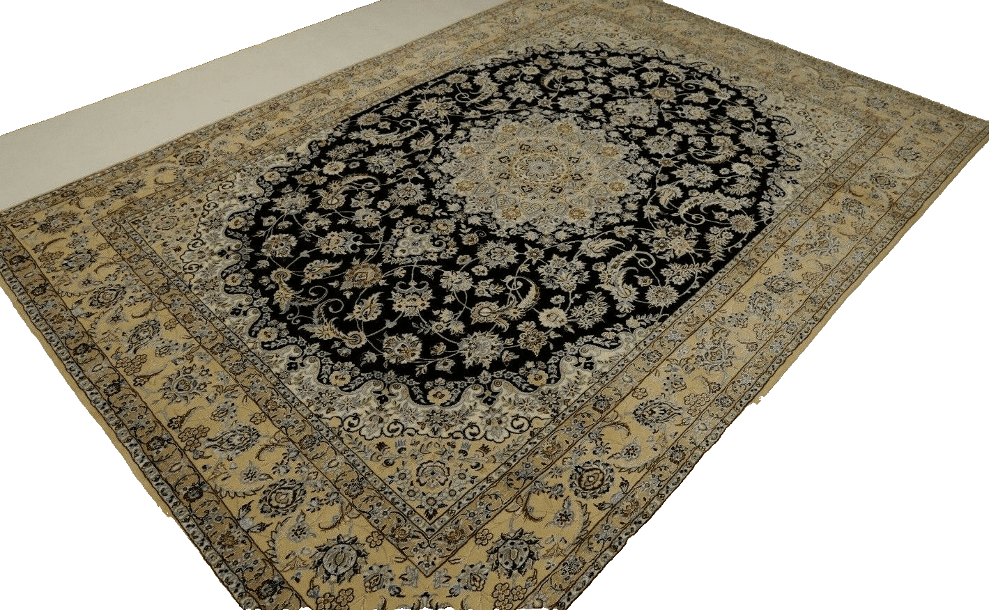 Handgeknüpfter Nain Perserteppich 350 × 254 cm