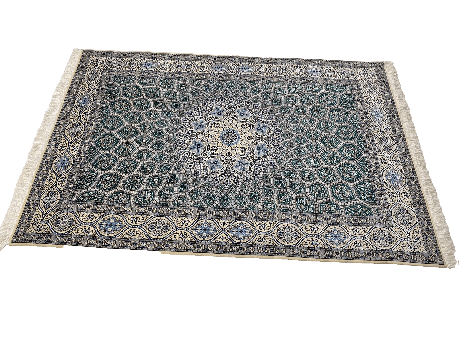 Nain Perserteppich aus Iran, 261 × 181 cm