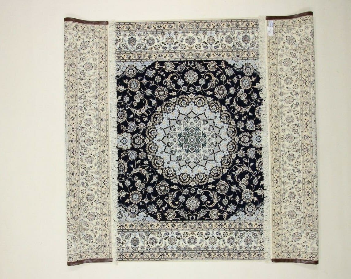 Nain Perserteppich 358 × 254 cm aus Wolle & Seide, handgeknüpft