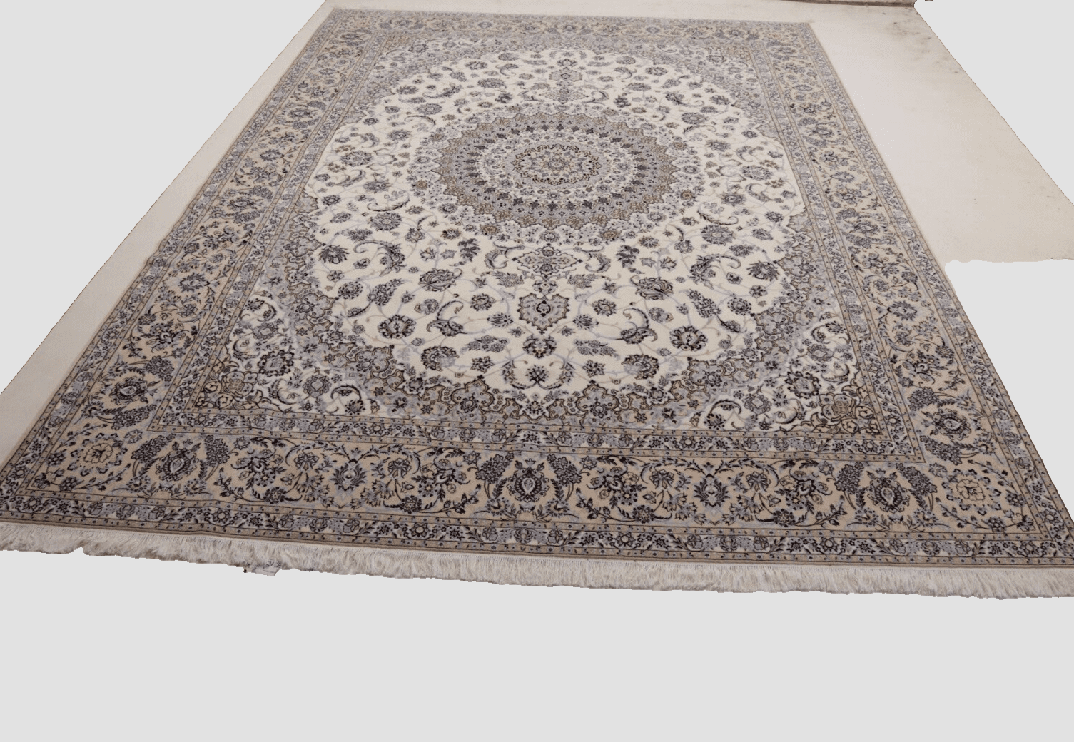 Nain Perserteppich aus Iran, 410 × 312 cm