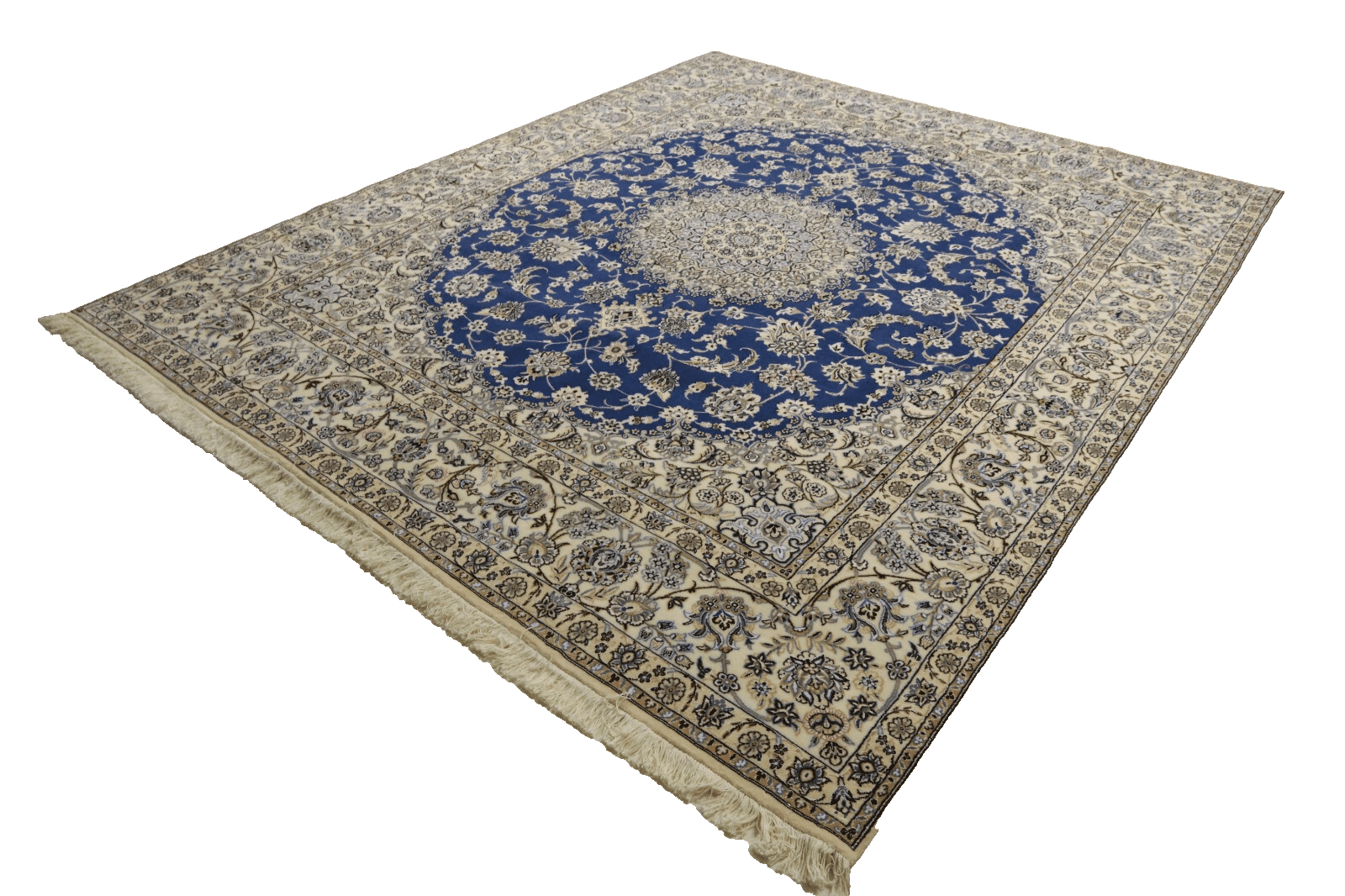 wunderschoner-perserteppich-305-x-251-cm-500000-knoten-handgeknupft-1 Orientalisch Perserteppich 303 × 250 cm aus Wolle & Seide, handgeknüpft