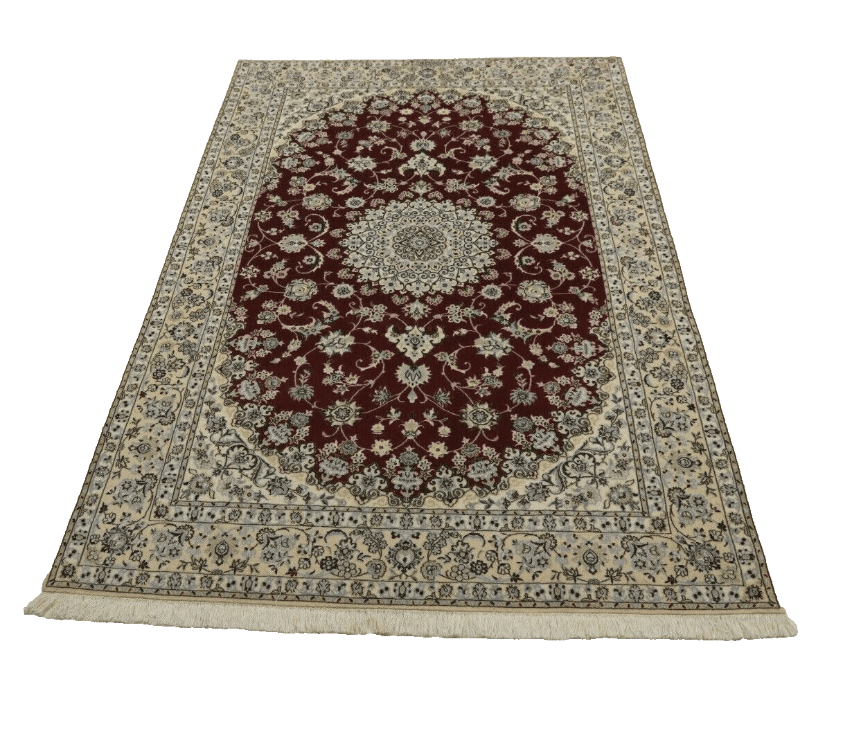 Nain Perserteppich aus Iran, 241 × 156 cm
