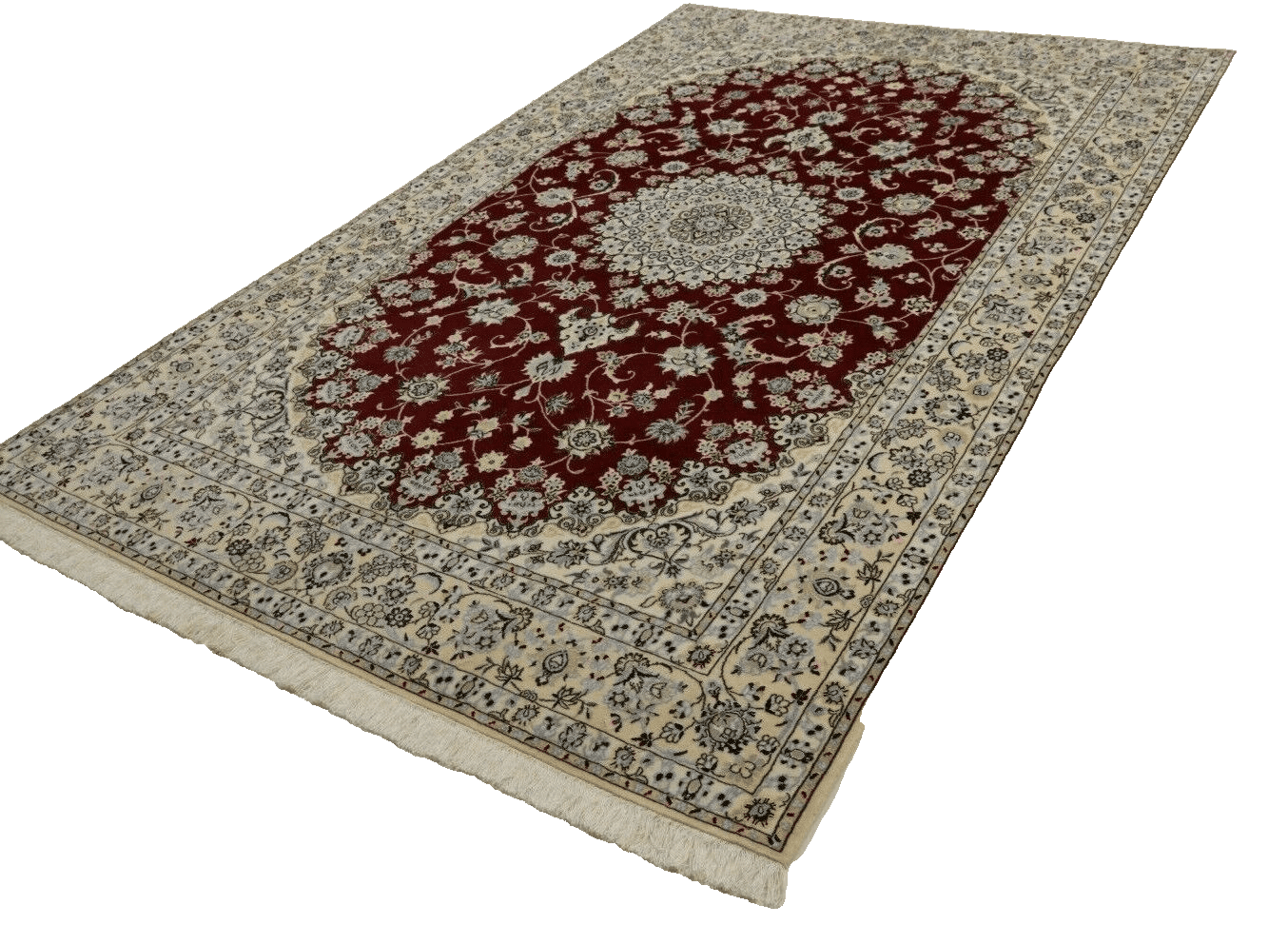 Nain Perserteppich aus Iran, 241 × 156 cm