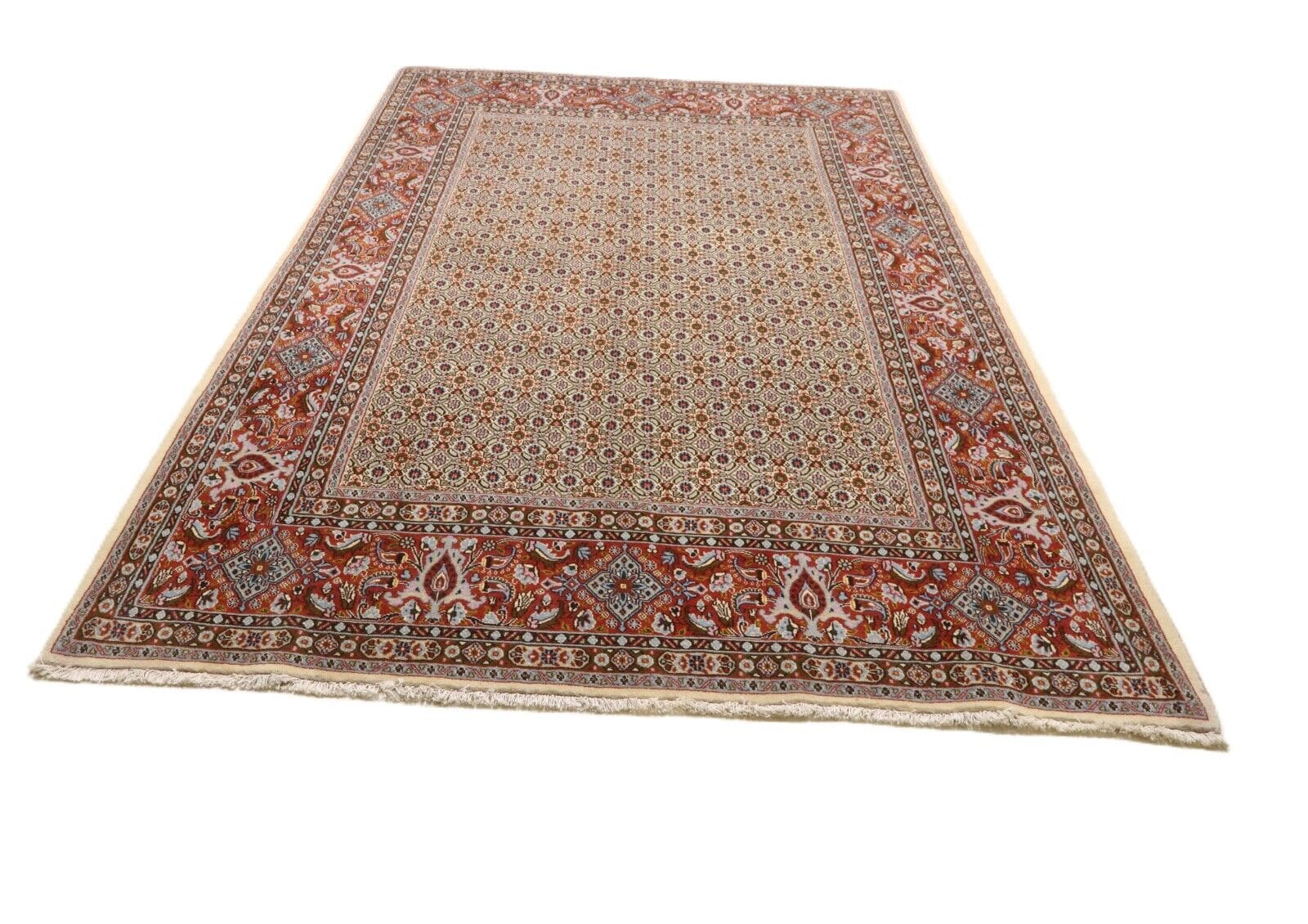 Orientalisch Perserteppich 310 × 210 cm aus Wolle & Seide, handgeknüpft