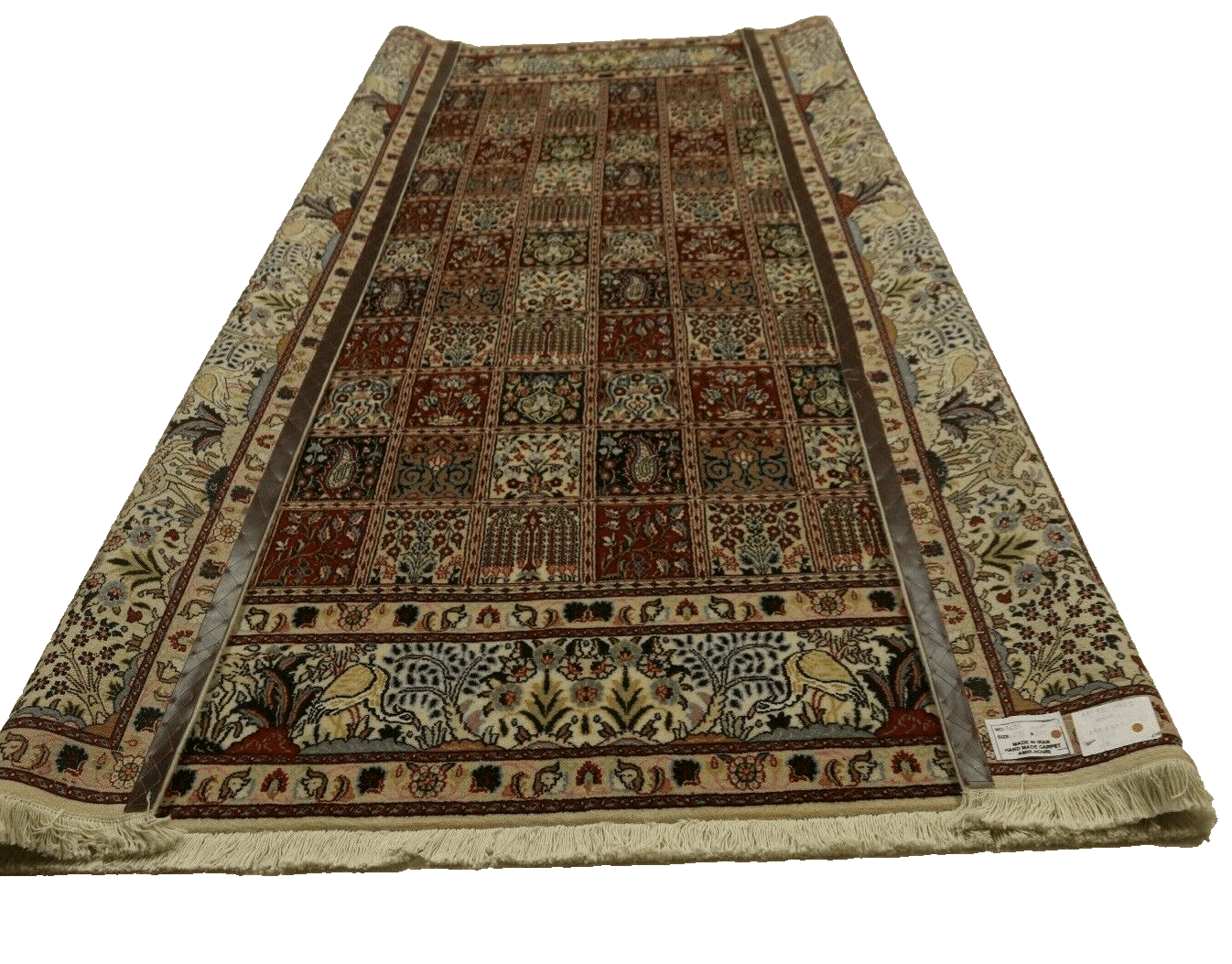 Handgeknüpfter Moud Perserteppich, 290 × 200 cm, Wolle