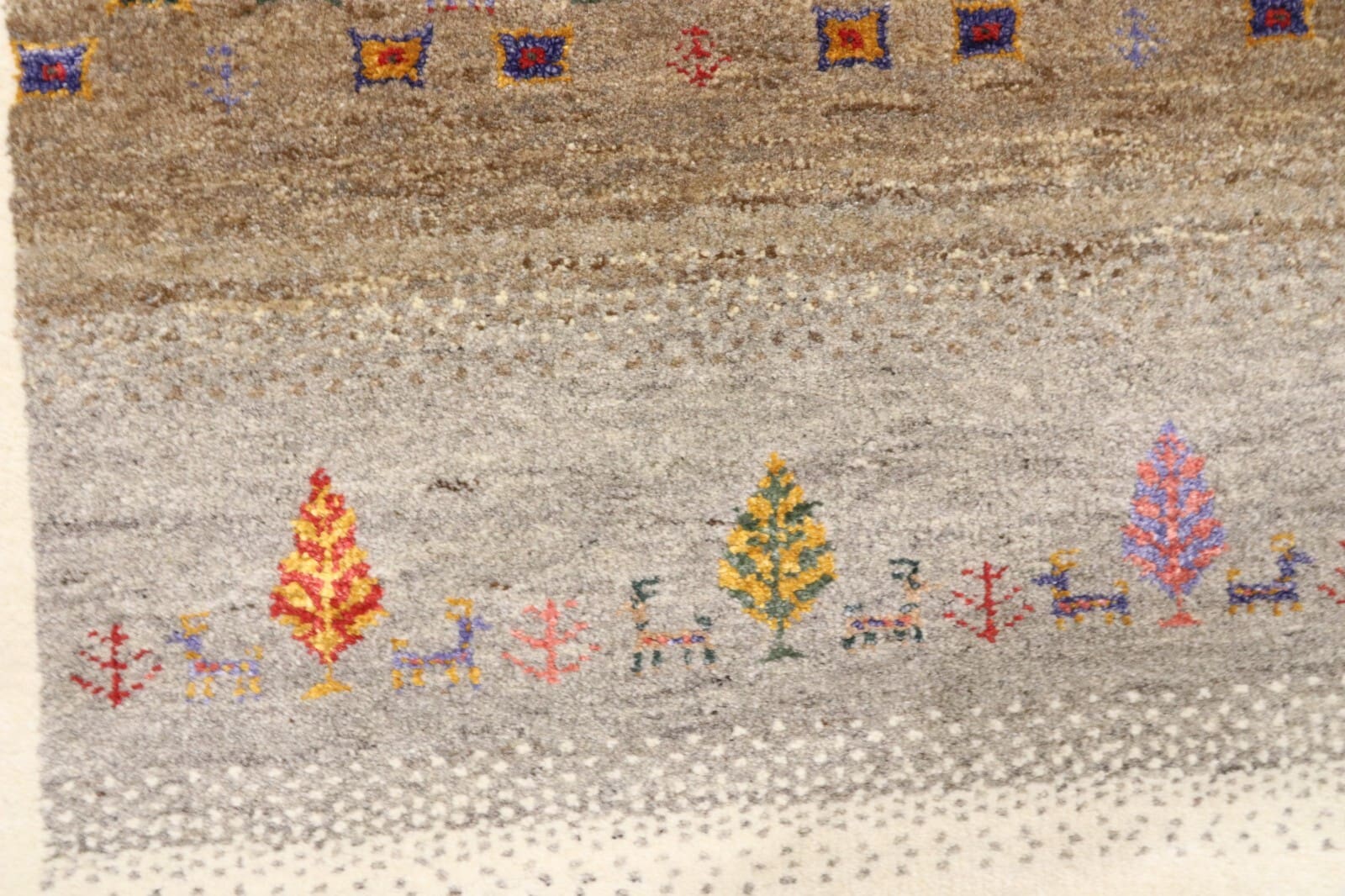 Gabbeh Loribaft Perserteppich 310 × 210 cm aus Wolle, handgeknüpft
