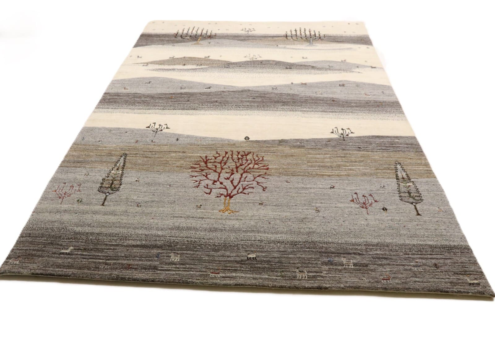 Handgeknüpfter Gabbeh Loribaft Perserteppich 306 × 198 cm