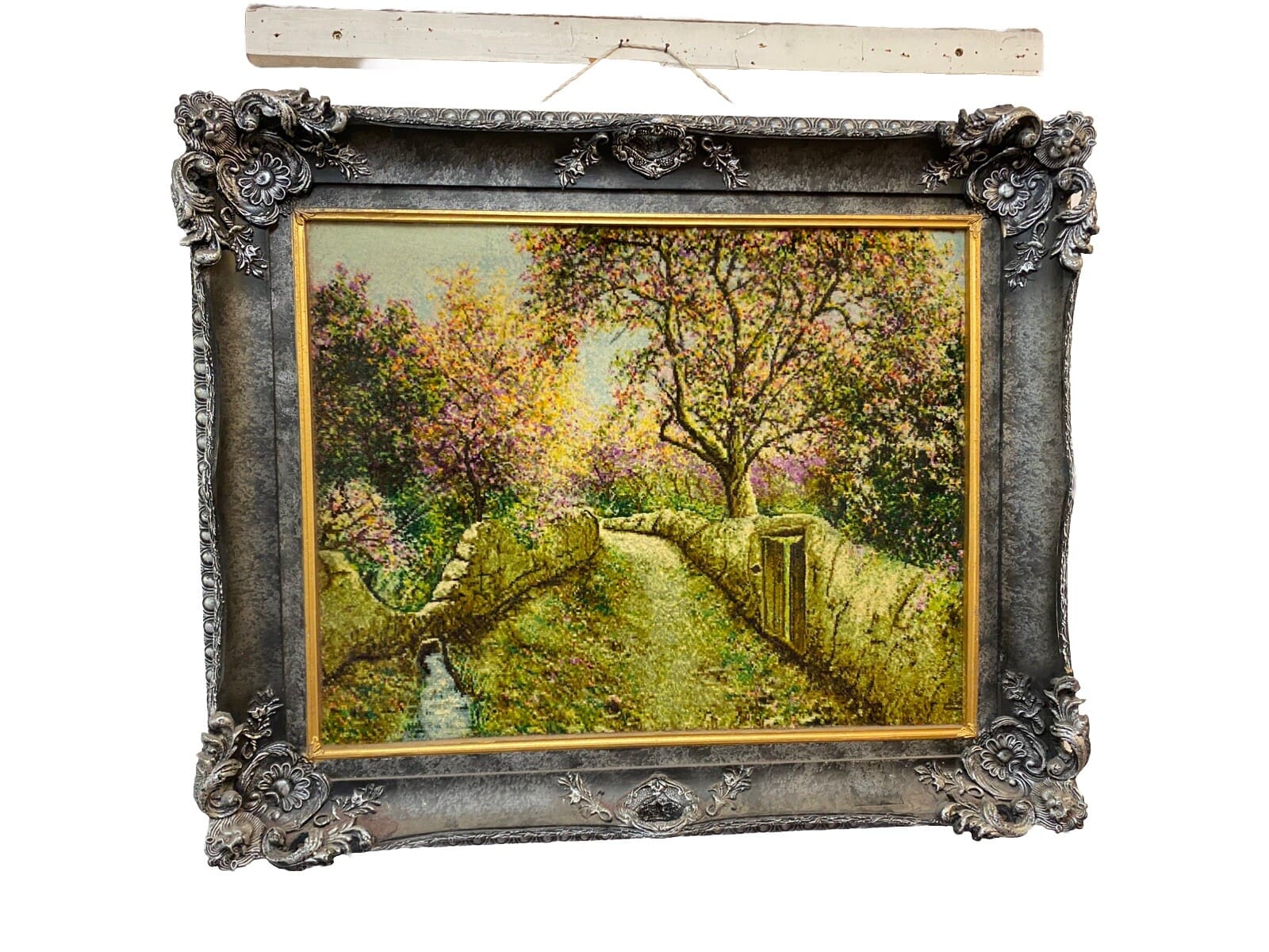Täbriz Perserteppich aus Iran, 70 × 55 cm