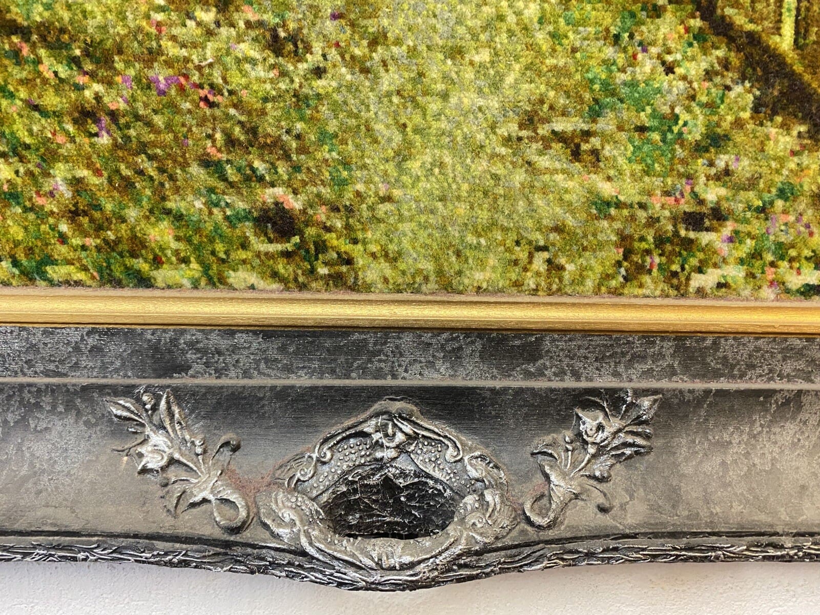 Täbriz Perserteppich aus Iran, 70 × 55 cm