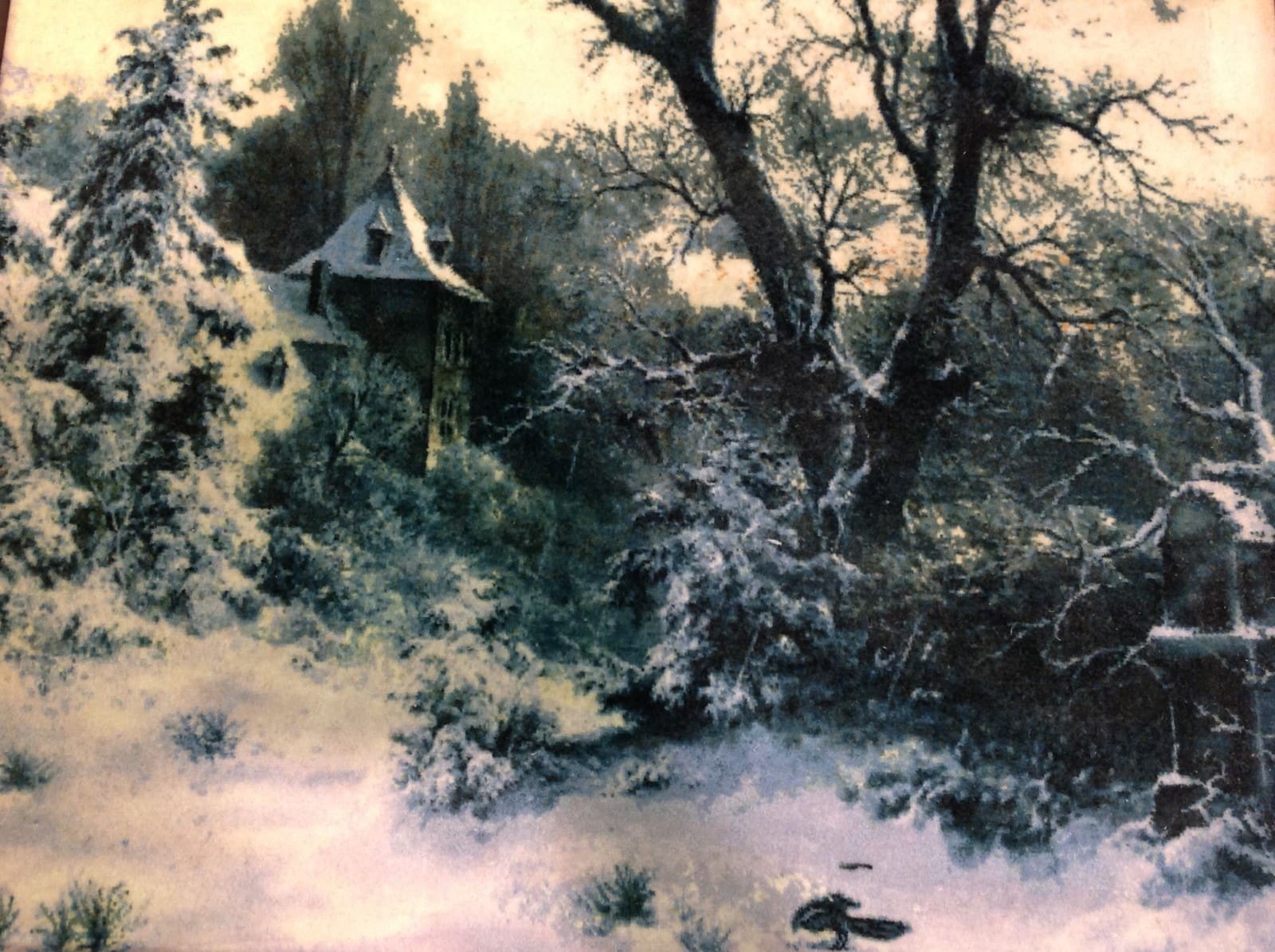 Täbriz Perserteppich aus Iran, 63 × 76 cm