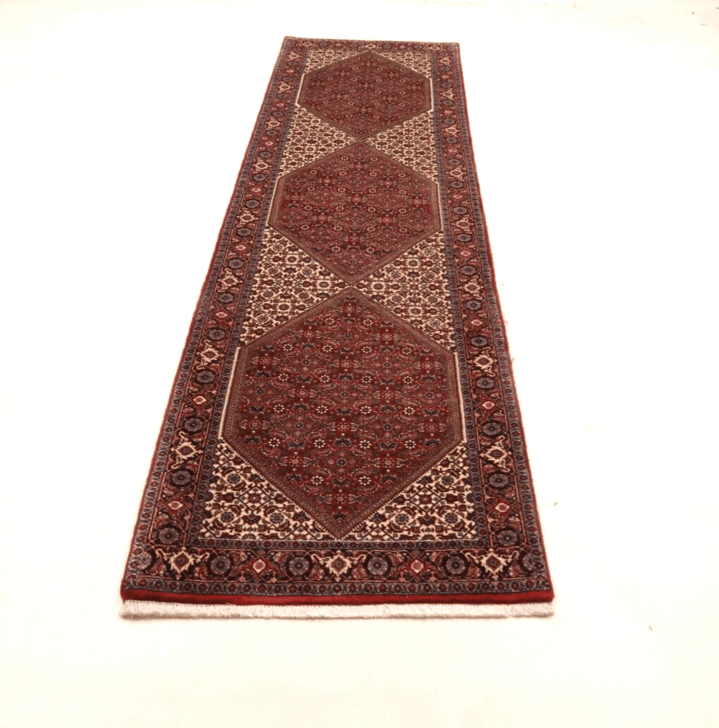 Bijar Perserteppich 295 × 88 cm aus Wolle, handgeknüpft