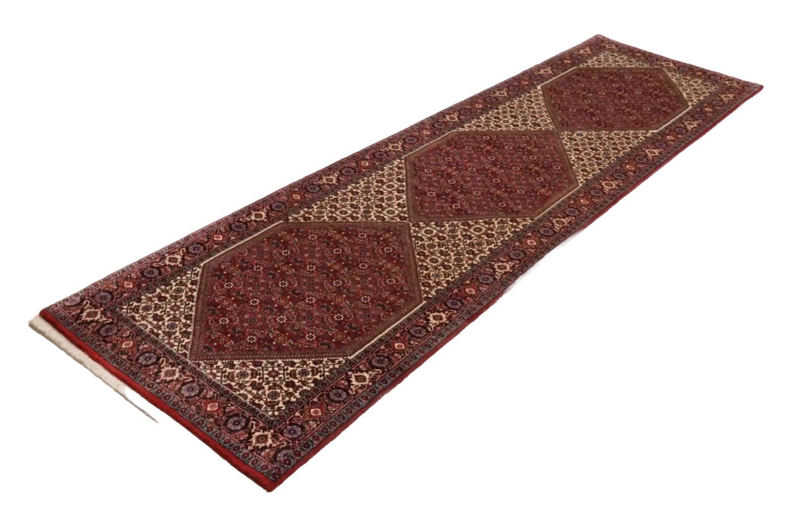 Bijar Perserteppich 295 × 88 cm aus Wolle, handgeknüpft