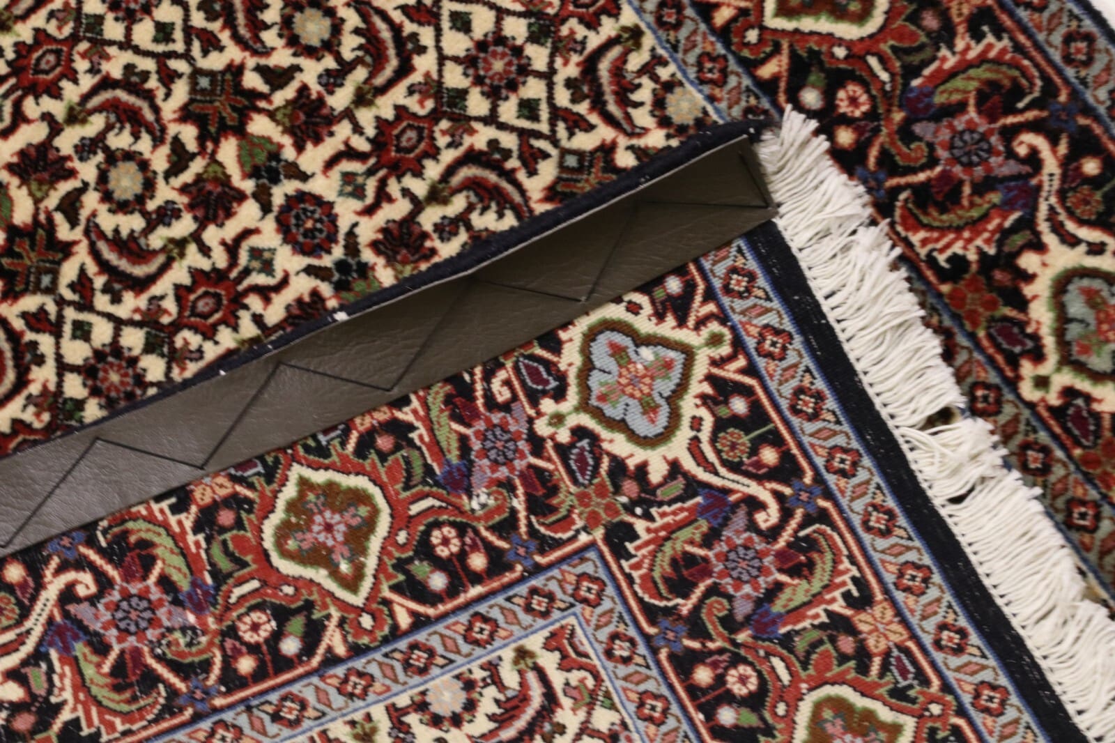 Bijar Perserteppich 300 × 87 cm aus Wolle & Seide, handgeknüpft