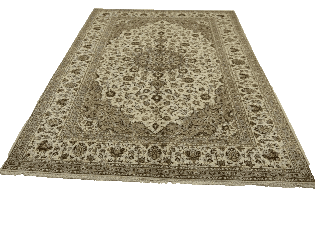 Handgeknüpfter Kashan Perserteppich 345 × 245 cm