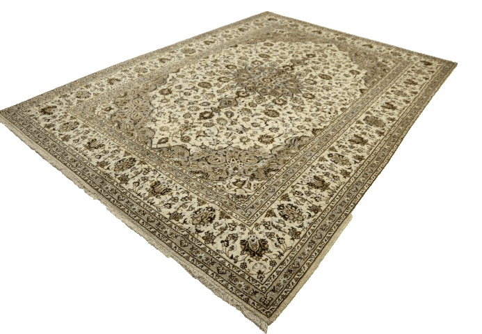 Handgeknüpfter Kashan Perserteppich 345 × 245 cm