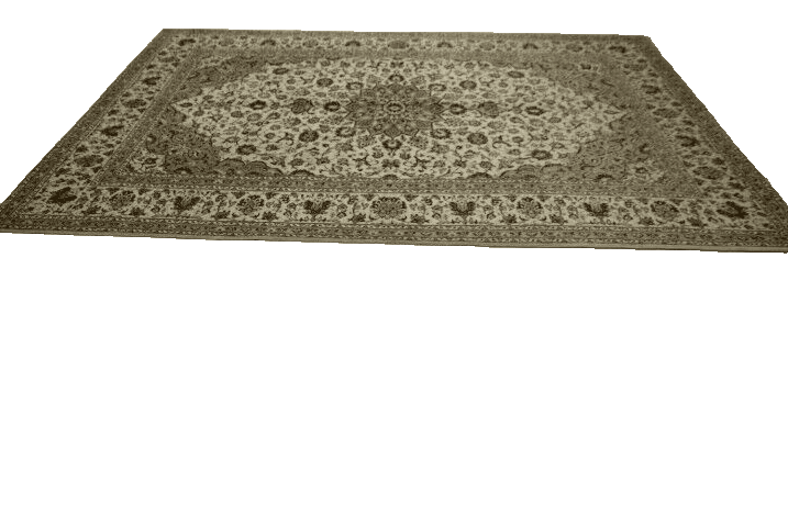 Handgeknüpfter Kashan Perserteppich 345 × 245 cm