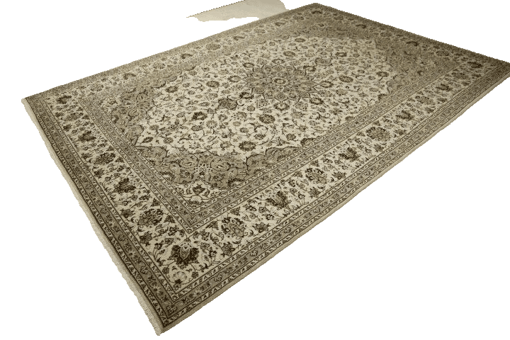 Handgeknüpfter Kashan Perserteppich 345 × 245 cm