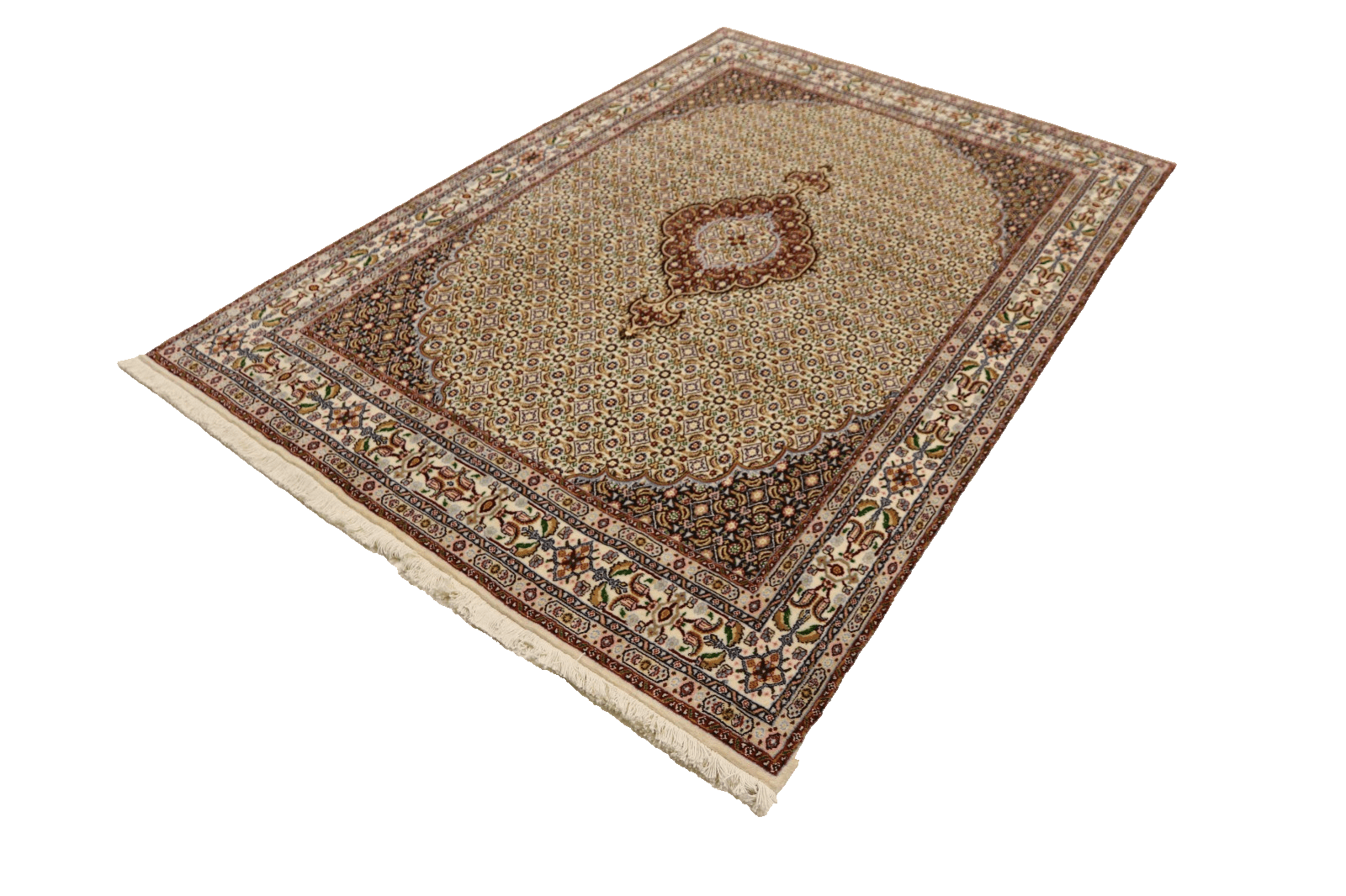 wunderschoner-perserteppich-moud-239-x-174-cm-400000-knoten-handgeknupft-5 Moud Perserteppich aus Iran, 237 × 173 cm
