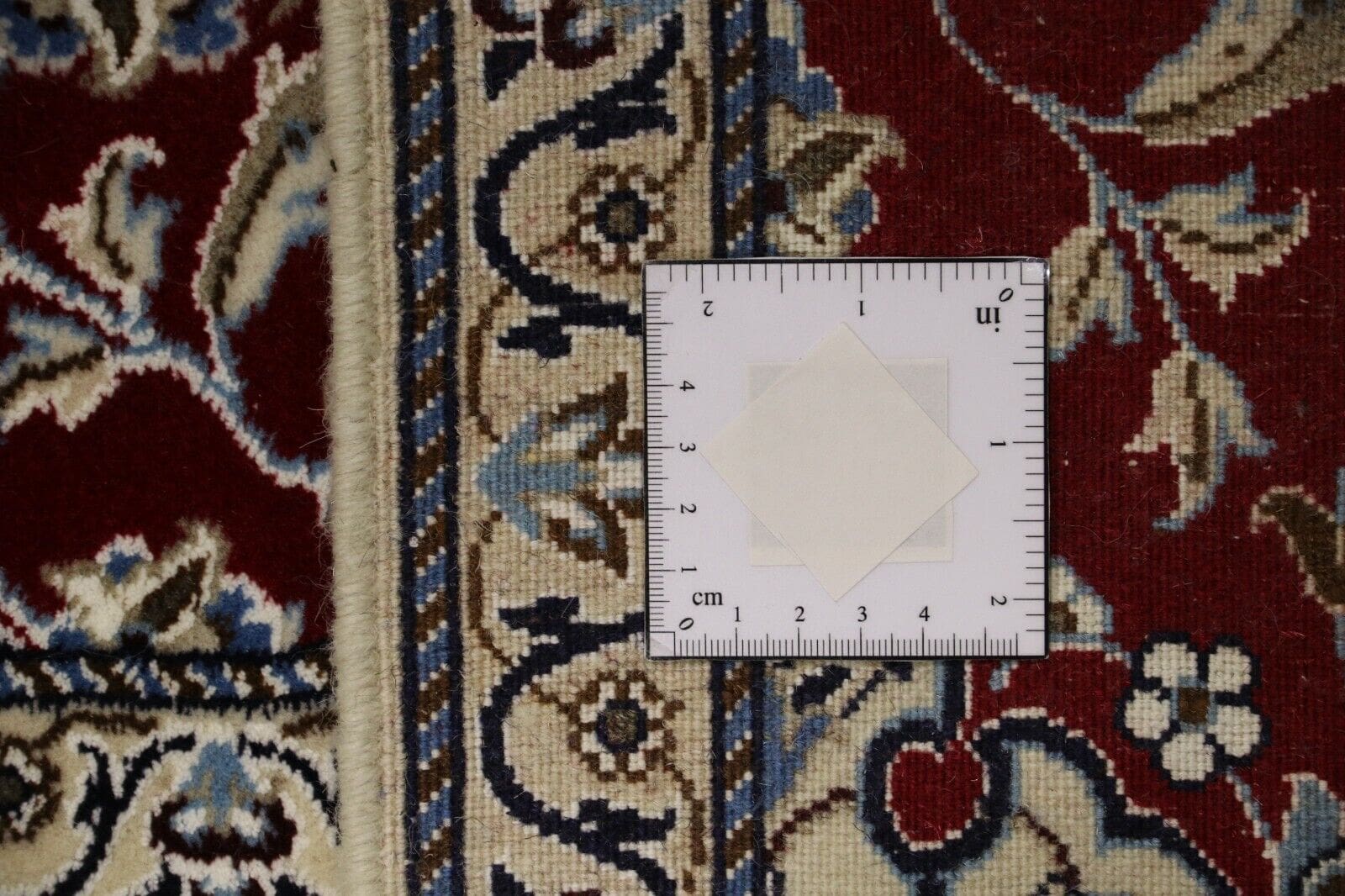 Nain Perserteppich 297 × 200 cm aus Wolle & Seide, handgeknüpft