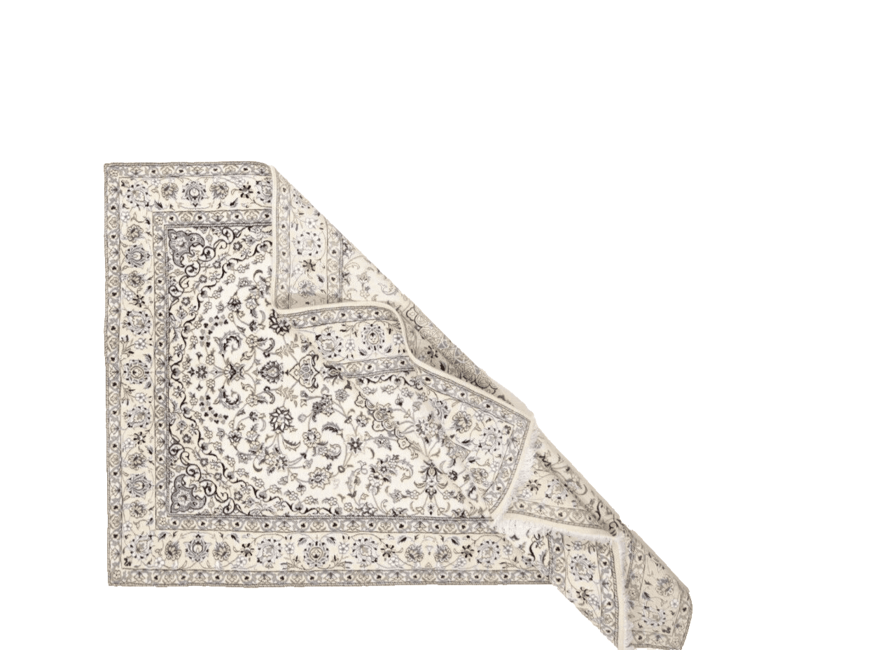 Orientalisch Perserteppich 238 × 154 cm aus Wolle & Seide, handgeknüpft