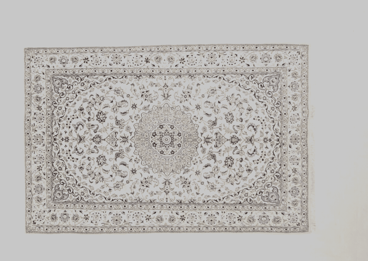 Orientalisch Perserteppich 238 × 154 cm aus Wolle & Seide, handgeknüpft