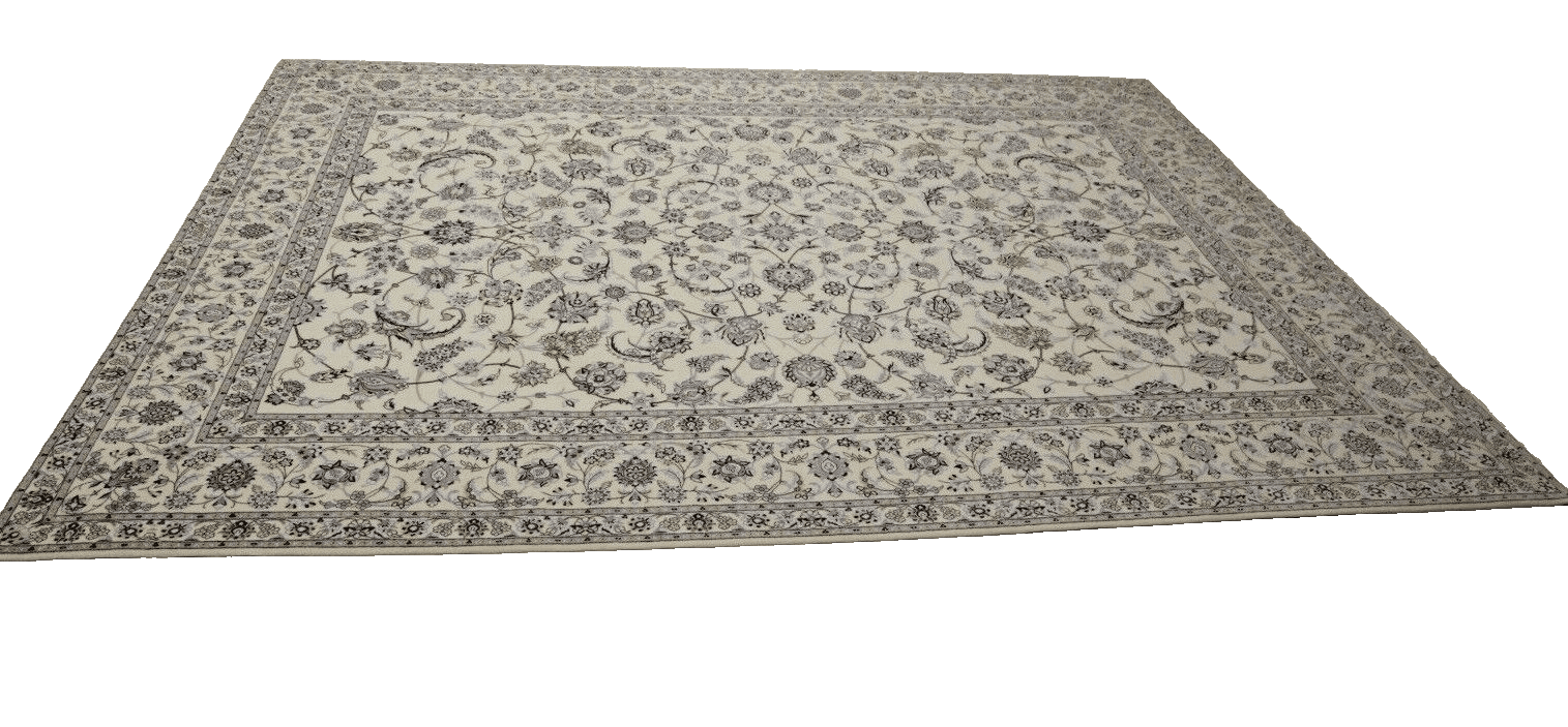Handgeknüpfter Nain Perserteppich 353 × 252 cm