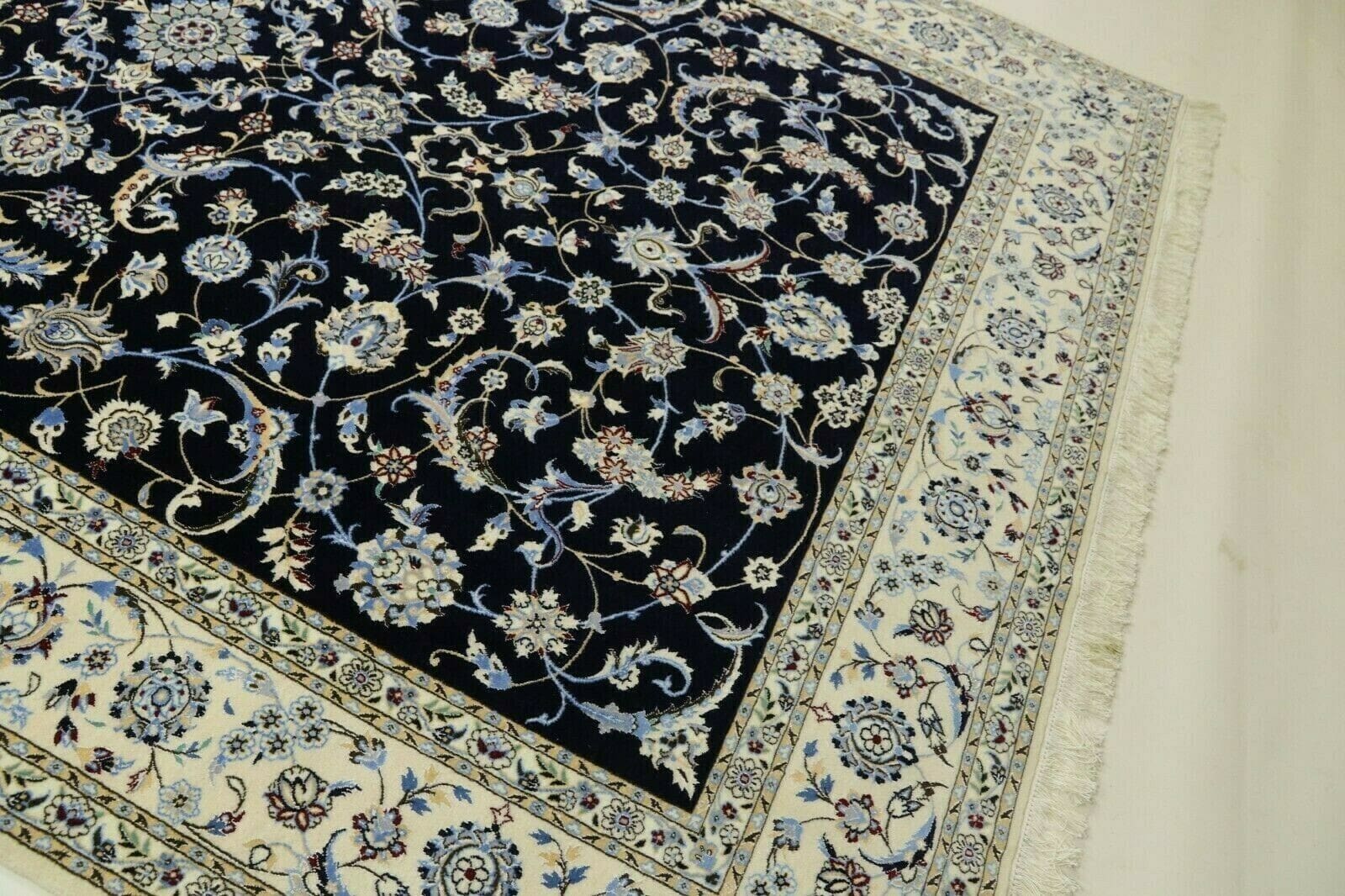 Orientalisch Perserteppich 300 × 200 cm aus Wolle & Seide, handgeknüpft