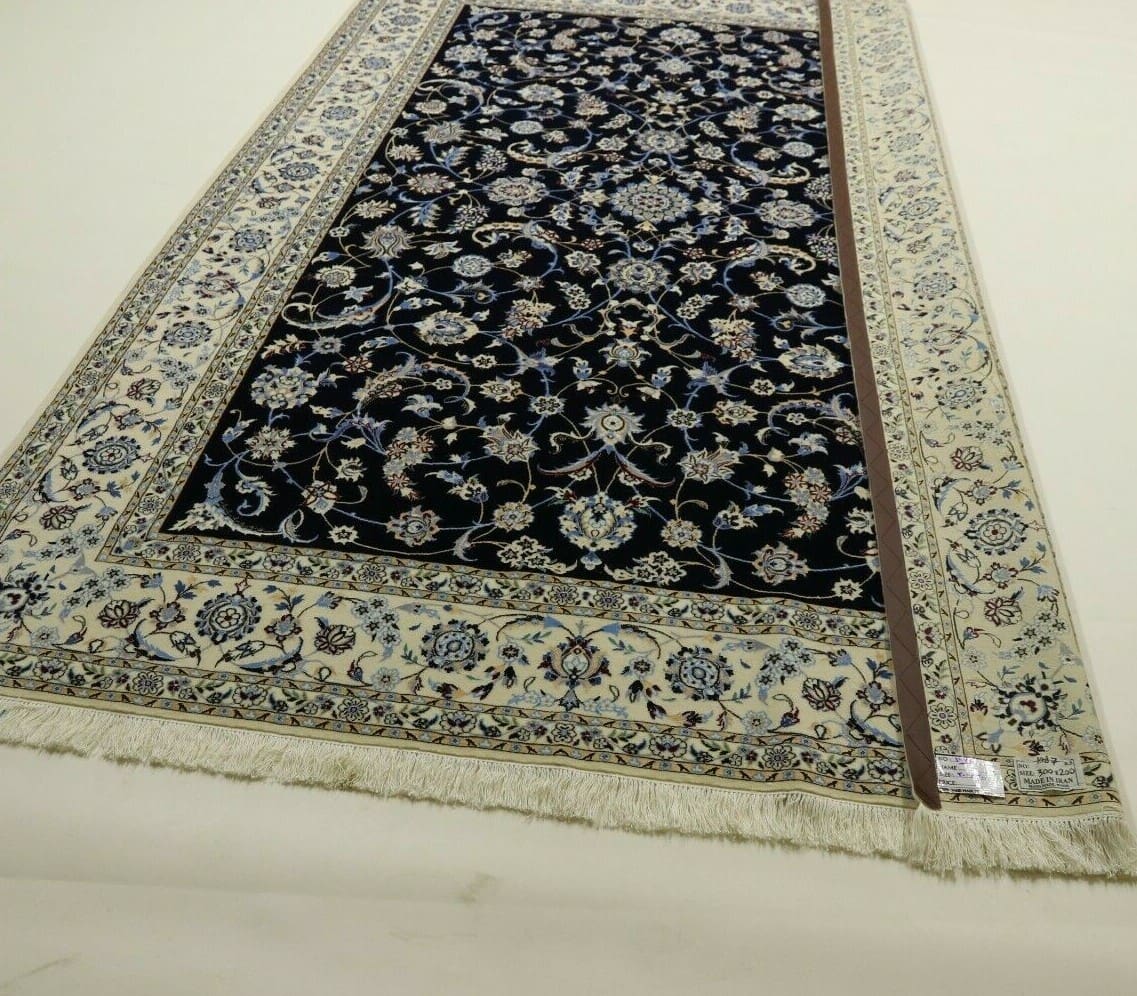 Orientalisch Perserteppich 300 × 200 cm aus Wolle & Seide, handgeknüpft